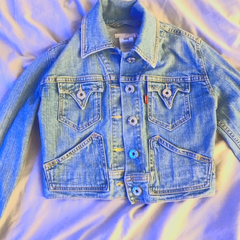 Levi's Cropped Jean Jacket